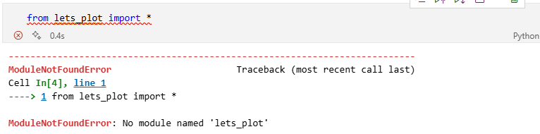 Image with error message